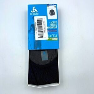 NEW Odlo Active Sports Underwear Black Mens Medium Light Weight Zero Scent